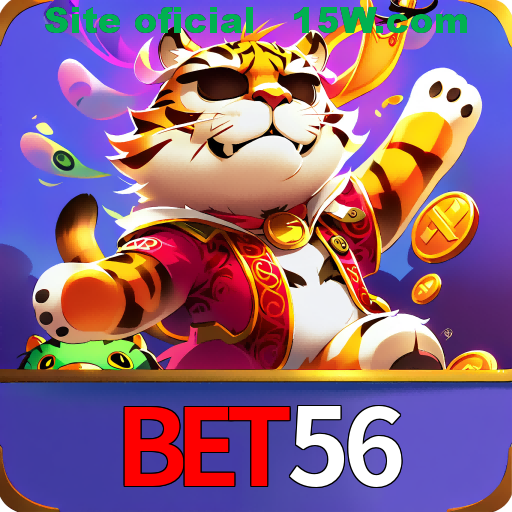 Imagem promocional da Bet56 mostrando a plataforma e suas vantagens